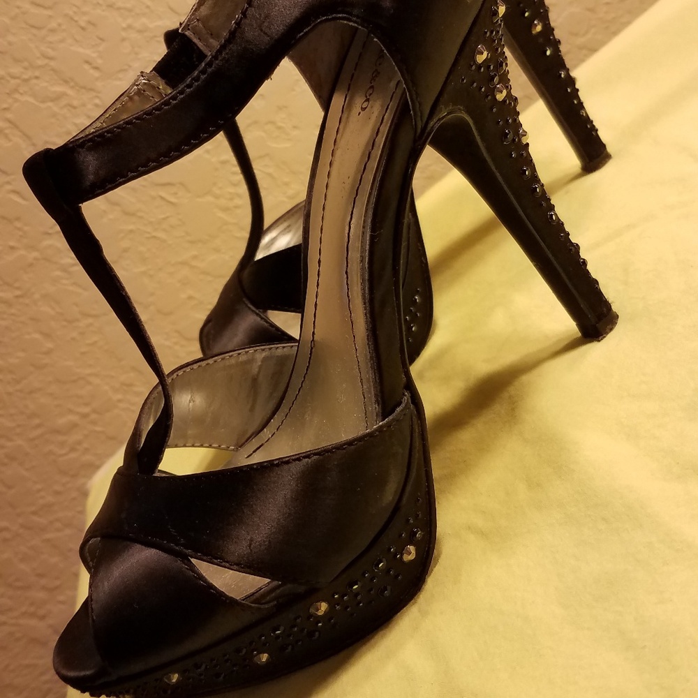 Style & Co Sparkly Platforms